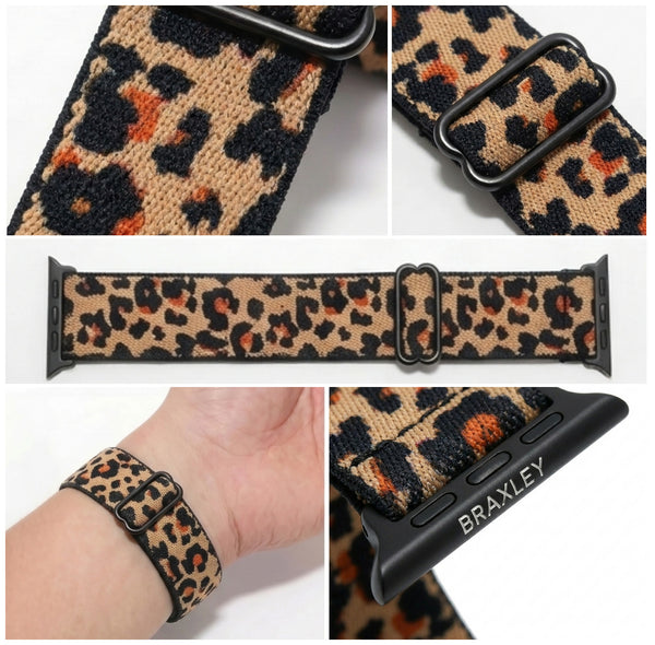 Leopard - Stretchy and Comfortable Apple Watch Bands– Braxley Bands