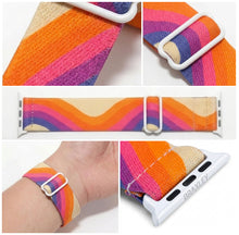 Sunset Apple Watch Band - detail collage