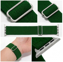 Evergreen Apple Watch Band - detail collage