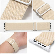 Natural Apple Watch Band - detail collage